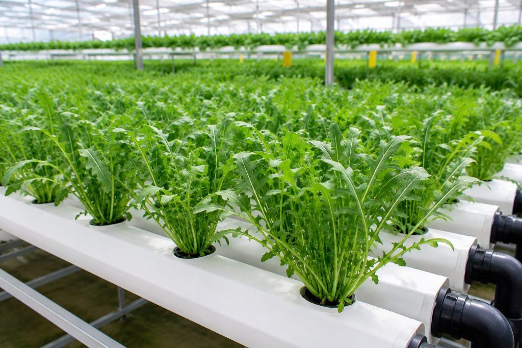 Hydroponic Arugula Farming
